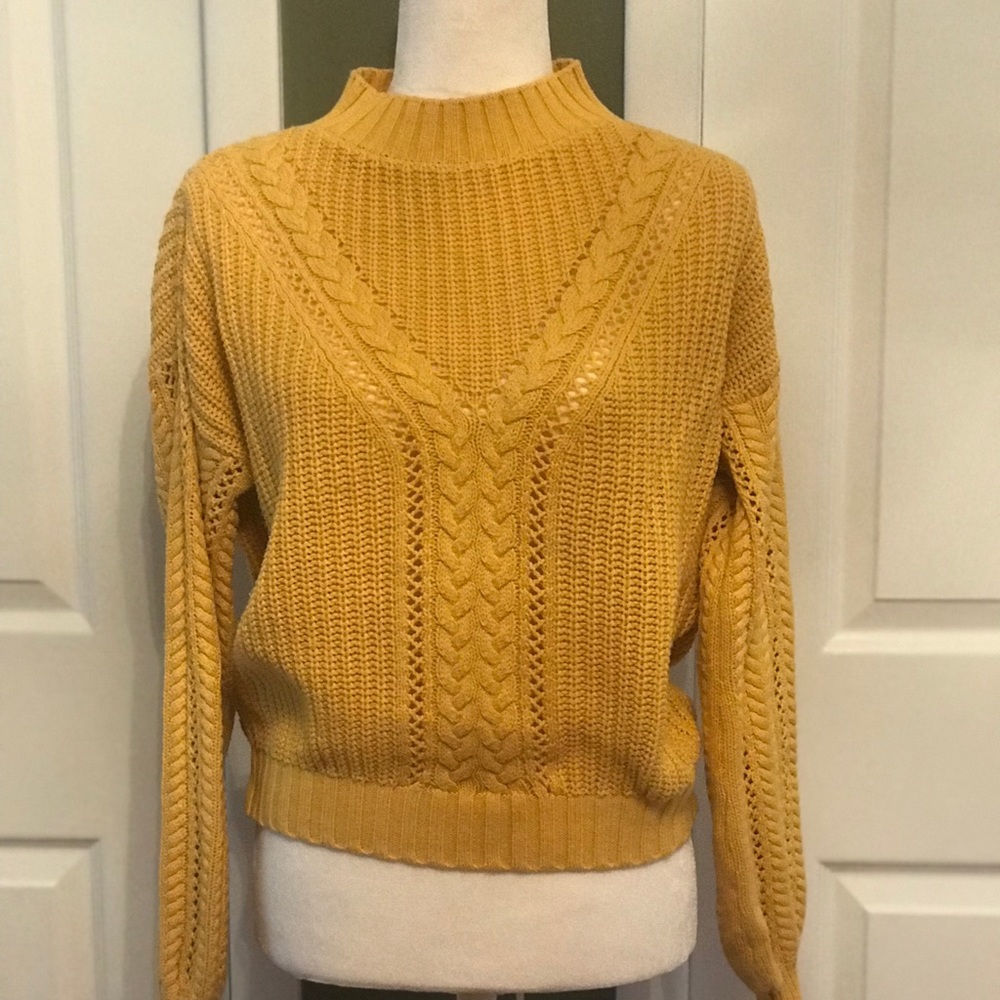 Yellow sweater